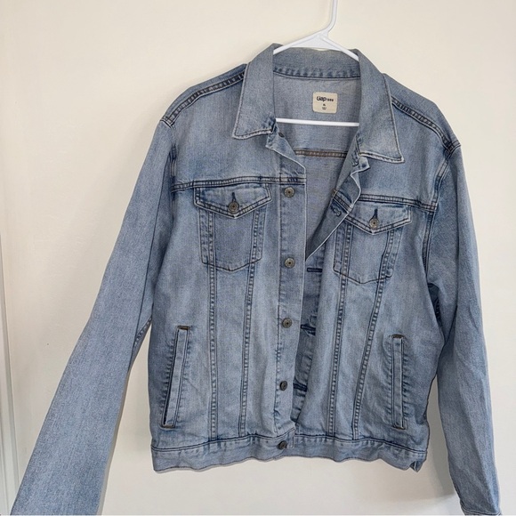 Vintage Gap Light Wash Denim Jeans Jacket XL - Picture 3 of 6